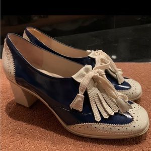 marc jacobs blue heels